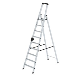 MUNK Stehleiter mit ergo-pad 9 Stufen