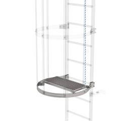 MUNK Zwischenplattform, klappbar Edelstahl