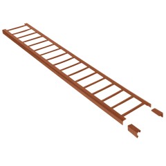 Schneefanggitter, 20cm hoch, 2,0 m lang, rot