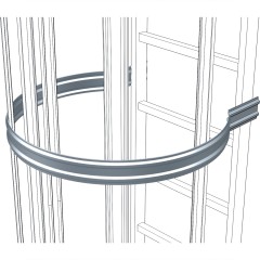 Zarges Rückenschutzbügel Stahl verzinkt ø 700mm