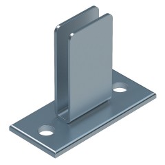 Zarges Fußplatte für Stahl-Schachtleitern