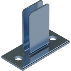 Zarges Fußplatte für Edelstahl-Schachtleitern