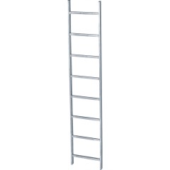 Zarges Schachtleiter 400mm lichte Breite 6 Sprossen Stahl verzinkt
