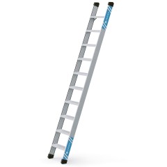 Zarges Stufenanlegeleiter Seventec L 8 Stufen