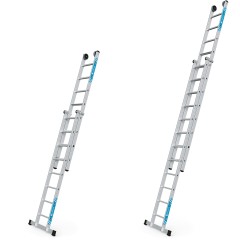 Zarges Stufen- Schiebeleiter Everest Plus 2E 2-teilig
