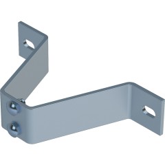 Zarges Wandhalter starr Edelstahl