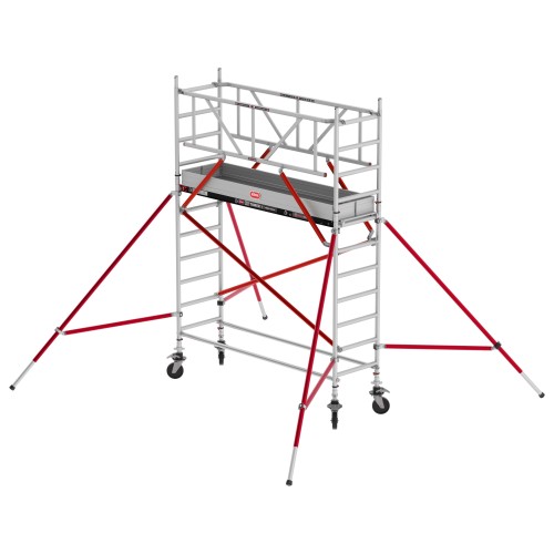 Altrex Fahrgerüst RS Tower 51 Aluminium mit Fiber-Deck Plattform 4,20m AH schmal 0,75x1,85m