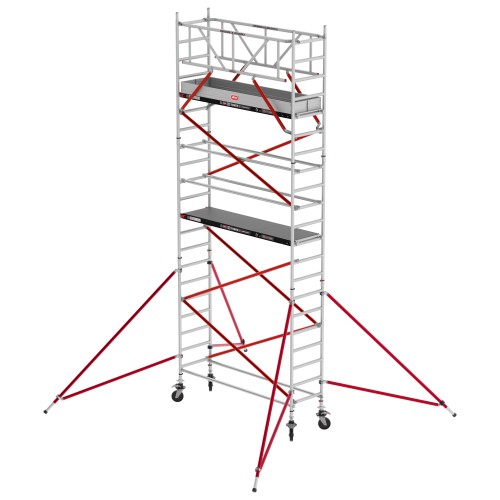 Altrex Fahrgerüst RS Tower 51 Aluminium mit Fiber-Deck Plattform 7,20m AH schmal 0,75x3,05m