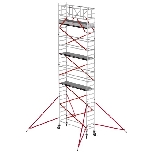 Altrex Fahrgerüst RS Tower 51 Aluminium mit Fiber-Deck Plattform 9,20m AH schmal 0,75x2,45m