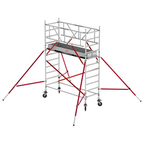 Altrex Fahrgerüst RS Tower 51 Plus Aluminium 0,90m breiter Rahmen mit Fiber-Deck Plattform 4,20m AH 0,90x2,45m