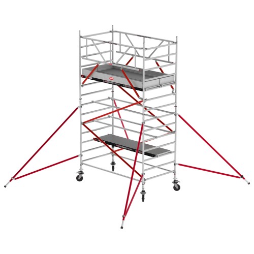 Altrex Fahrgerüst RS Tower 52 Aluminium mit Holz-Plattform 5,20m AH 1,35x3,05m