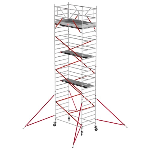 Altrex Fahrgerüst RS Tower 52 Aluminium mit Fiber-Deck Plattform 9,20m AH 1,35x2,45m