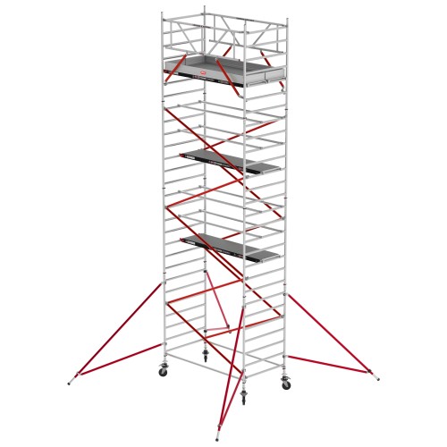 Altrex Fahrgerüst RS Tower 52 Aluminium mit Holz-Plattform 9,20m AH 1,35x3,05m