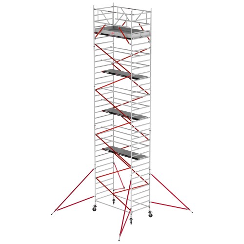 Altrex Fahrgerüst RS Tower 52 Aluminium mit Fiber-Deck Plattform 11,20m AH 1,35x1,85m