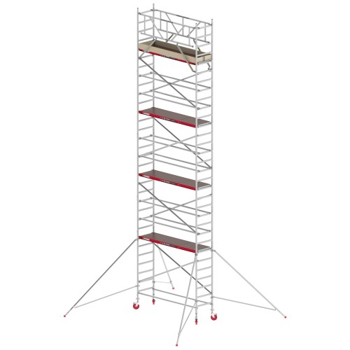 Altrex Fahrgerüst RS Tower 41 Alu mit Holz-Plattform 10,20m AH breit 0,75x2,45m