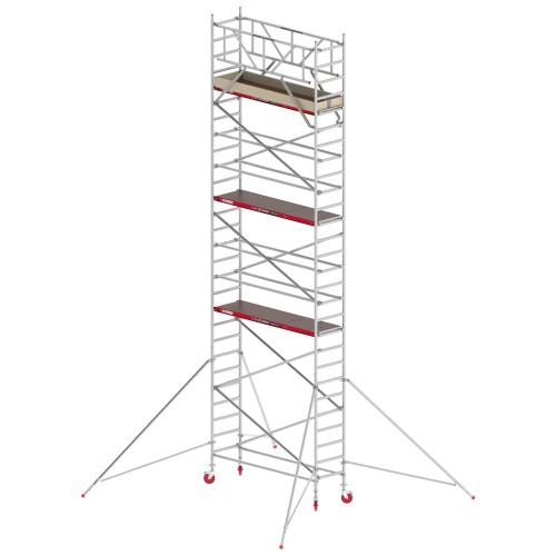Altrex Fahrgerüst RS Tower 41 Alu mit Holz-Plattform 9,20m AH breit 0,75x2,45m