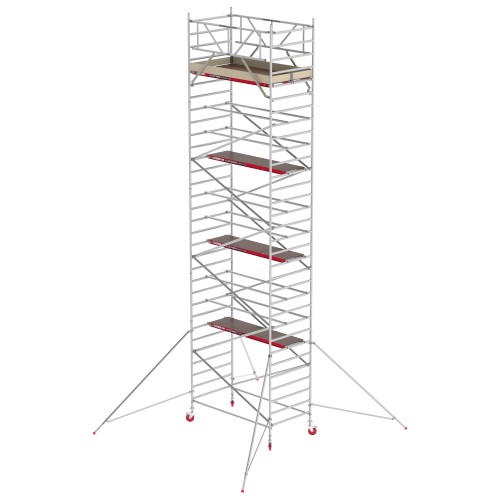 Altrex Fahrgerüst RS Tower 42 Aluminium mit Holz-Plattform 8,20m AH 1,35x2,45m