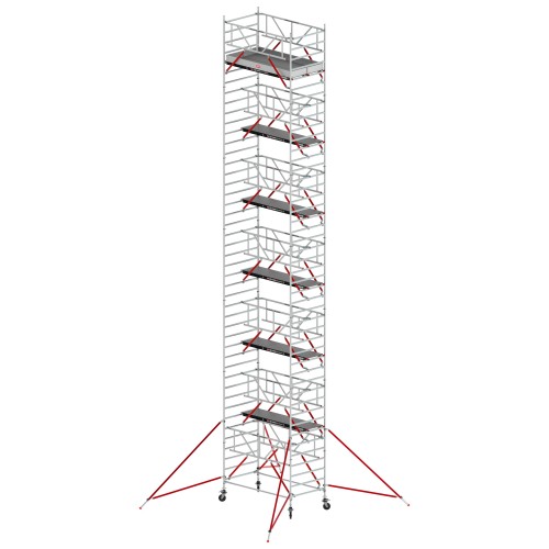 Altrex Fahrgerüst RS Tower 52-S Aluminium mit Safe-Quick und Fiber-Deck Plattform 14,20m AH 1,35x2,45m