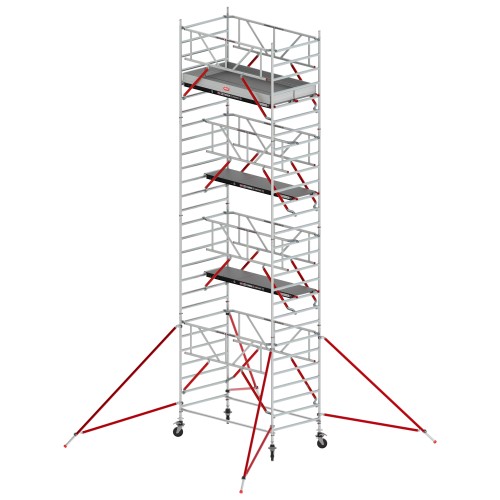 Altrex Fahrgerüst RS Tower 52-S Aluminium mit Safe-Quick und Holz-Plattform 9,20m AH 1,35x3,05m