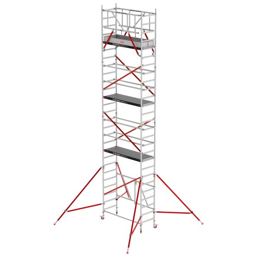 Altrex Klappgerüst RS Tower 54 Aluminium Holz-Plattform 0,75x1,85m ohne Safe-Quick 8,8m AH