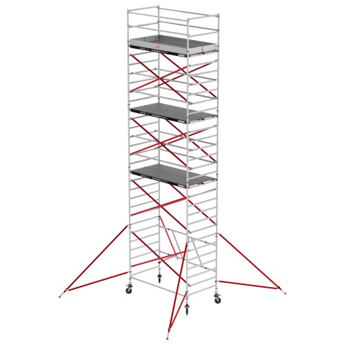 Altrex RS Tower 55 ohne Safe-Quick® 9,8m Arbeitshöhe Holz-Plattform 2,45m