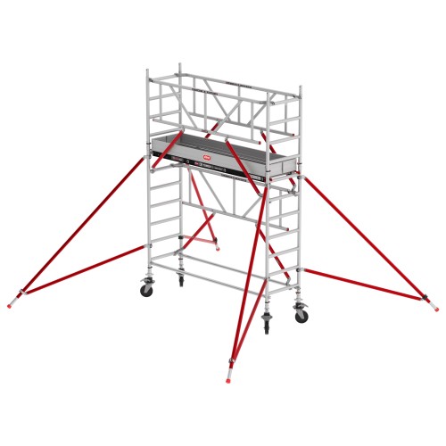 Altrex Fahrgerüst RS Tower 51-S Safe-Quick Aluminium mit Holz-Plattform 4,20m AH 0,75x1,85m