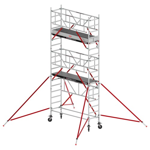 Altrex Fahrgerüst RS Tower 51-S Safe-Quick Aluminium mit Fiber-Deck Plattform 6,20m AH 0,75x1,85m