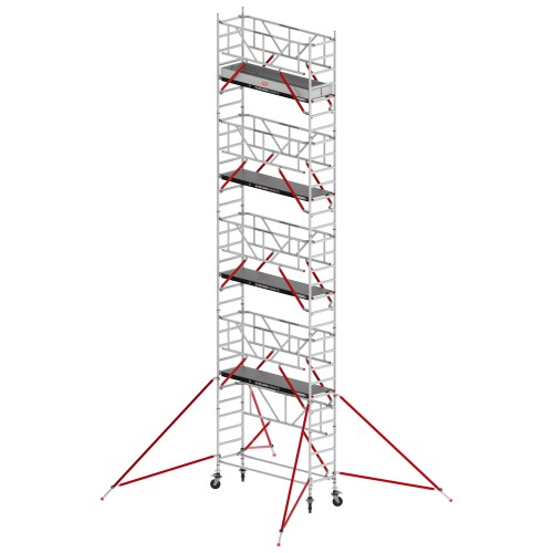Altrex Fahrgerüst RS Tower 51-S Safe-Quick Aluminium mit Holz-Plattform 10,20m AH 0,75x1,85m