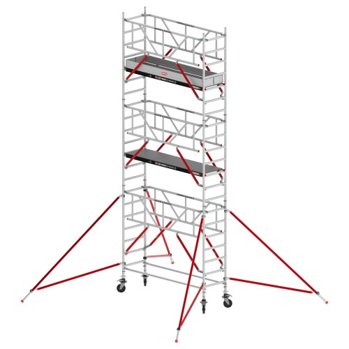 Altrex Fahrgerüst RS Tower 51-S Safe-Quick Aluminium mit Fiber-Deck Plattform 7,20m AH 0,75x1,85m