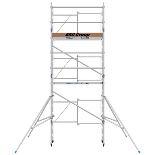 ASC Zimmerfahrgerüst 190x75cm mit Standardkupplung 6,50m Arbeitshöhe