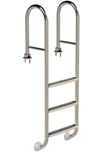 Eichenwald Poolleiter Modell 02 Tina klappbar Beckentiefe 1060mm 3 Stufen