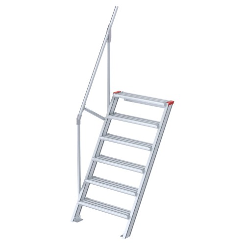 Euroline 510 Treppe 60° 800mm Stufenbreite 6 Stufen