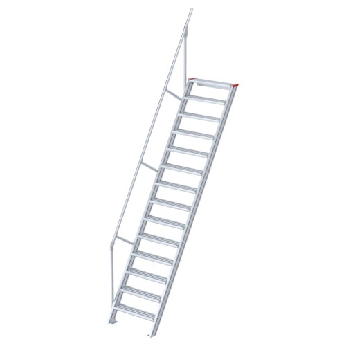 Euroline 510 Treppe 60° 800mm Stufenbreite 14 Stufen