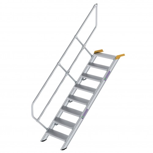 MUNK Treppe 45°  inkl. einen Handlauf, 600mm Stufenbreite, 8 Stufen