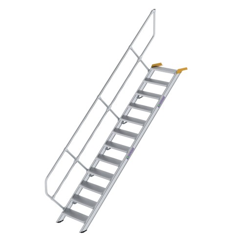 MUNK Treppe 45°  inkl. einen Handlauf, 600mm Stufenbreite, 12 Stufen