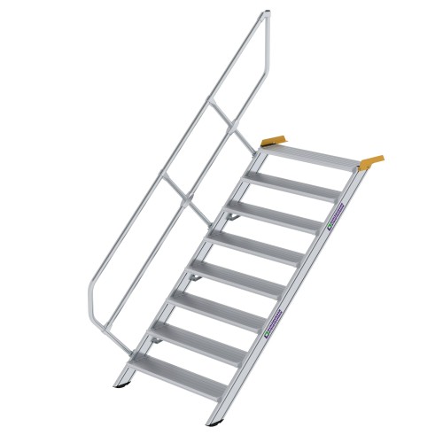 MUNK Treppe 45°  inkl. einen Handlauf, 1000mm Stufenbreite, 8 Stufen