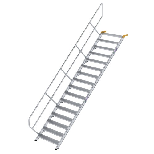 MUNK Treppe 45°  inkl. einen Handlauf, 1000mm Stufenbreite, 16 Stufen