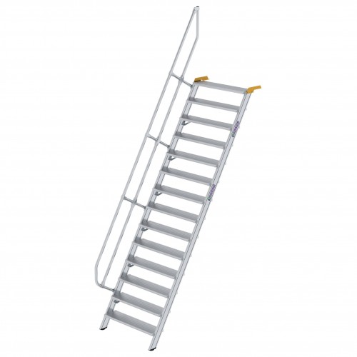 MUNK Treppe 60°  inkl. einen Handlauf, 1000mm Stufenbreite, 14 Stufen