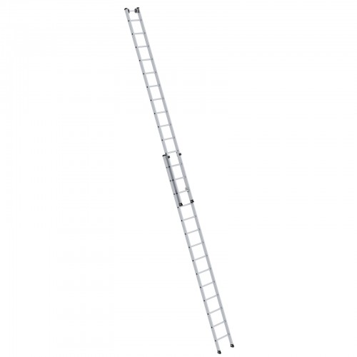 MUNK Aluminium-Schiebeleiter 2-teilig ohne Traverse 2x14 Sprossen