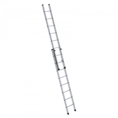 MUNK Aluminium-Schiebeleiter 2-teilig ohne Traverse 2x8 Sprossen