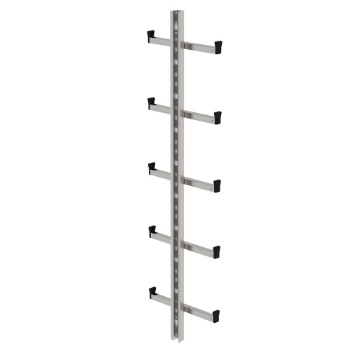 MUNK Einholmleiter Edelstahl V4A Länge 1,40m