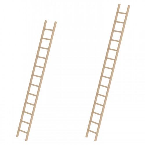 MUNK Holz-Anlegeleiter ohne Traverse