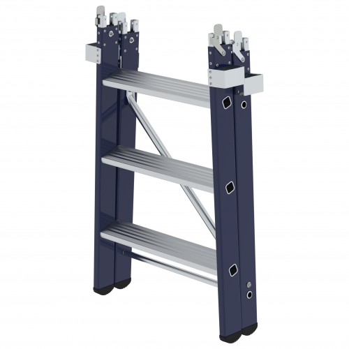 MUNK Einsteckteil Plus 3 Stufen für steckbare Plattformleiter