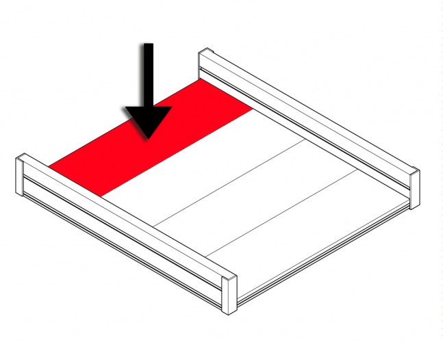 MUNK Plattformverlängerung 200mm Aluminium gerieft für 1000mm Plattformlänge