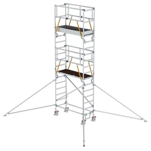 MUNK Rollgerüst SG mit Ausleger 0,75x1,80m Plattform 6,47m AH