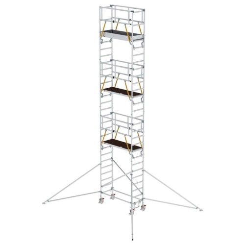 MUNK Rollgerüst SG mit Ausleger 0,75x1,80m Plattform 9,55m AH