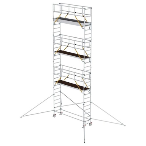 MUNK Rollgerüst SG mit Ausleger 0,75x3,00m Plattform 9,55m AH