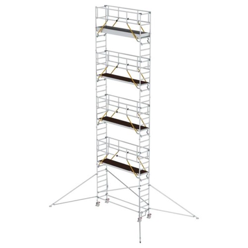 MUNK Rollgerüst SG mit Ausleger 0,75x3,00m Plattform 11,51m AH