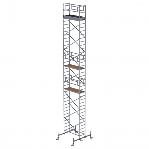 Munk Rollgerüst mit Fahrbalken 0,75x1,80m Plattform, 12,50m AH