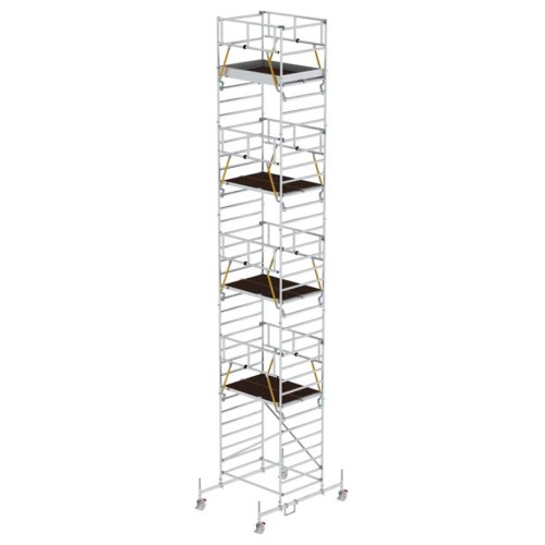 MUNK Rollgerüst SG mit Doppelplattform 1,35x1,80m Plattform 12,54m AH